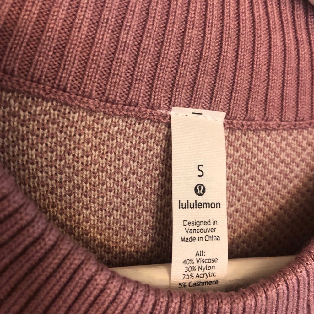 Lululemon here for Serenity Sweater XS, small NEW - Picture 4 of 8